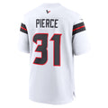 Choea H.Texans #31 Dameon Pierce White Game Jersey