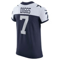 Choea D.Cowboys #7 Trevon Diggs Navy Alternate Vapor Elite Jersey