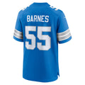 Choea D.Lions #55 Derrick Barnes Blue Team Game Jersey