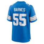 Choea D.Lions #55 Derrick Barnes Blue Team Game Jersey