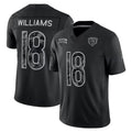 Choea C.Bears #18 Caleb Williams Player Black Limited 2026 Salute to Service Home Game Stitched Jerseys