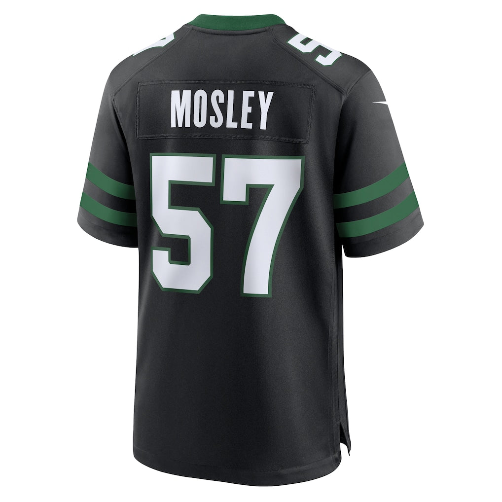 Choea NY.Jets #57 C.J. Mosley Legacy Black Alternate Game Jersey