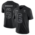 Choea NO.Saints #6 Tyler Shough Player Black Limited 2026 Salute to Service Home Game Stitched Jerseys