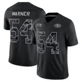 Choea SF.49ers #54 Fred Warner Player Black Limited 2026 Salute to Service Home Game Stitched Jerseys
