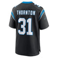 Choea C.Panthers #31 Corey Thornton Black Team Game Jersey
