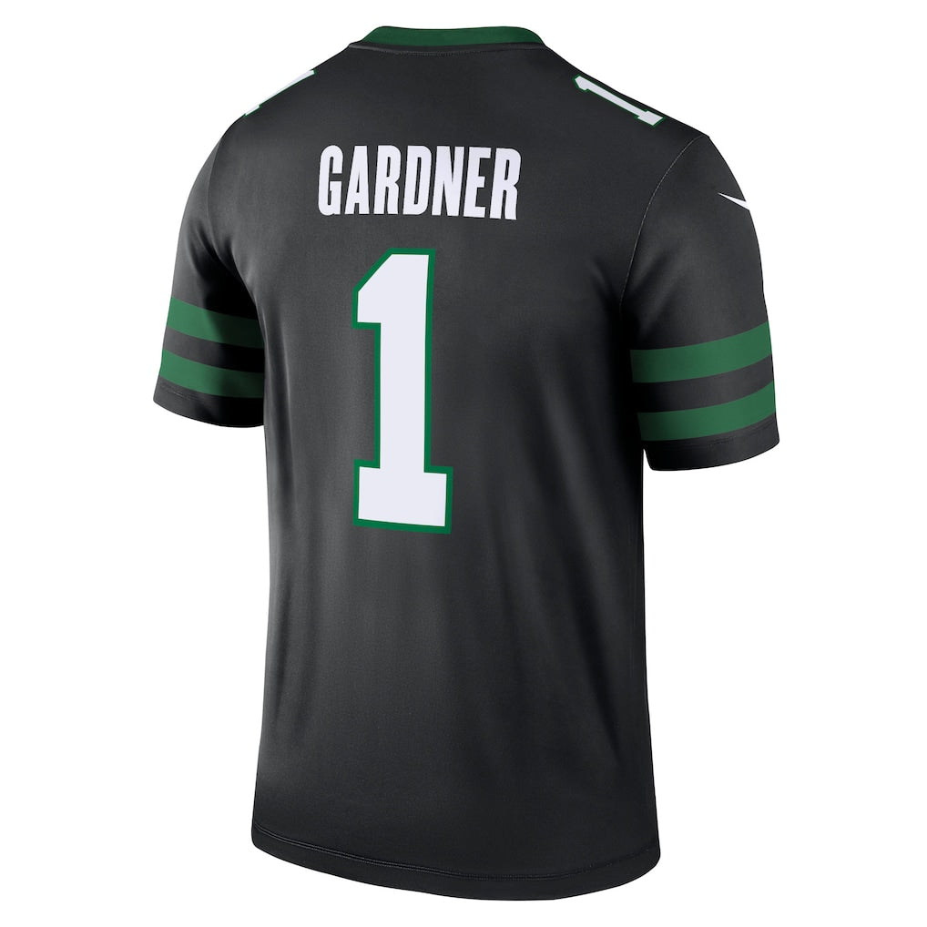 Choea NY.Jets #1 Ahmad Sauce Gardner Black Legend Player Performance Top Jersey