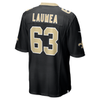 Choea NO.Saints #63 Sataoa Laumea Black Team Game Jersey