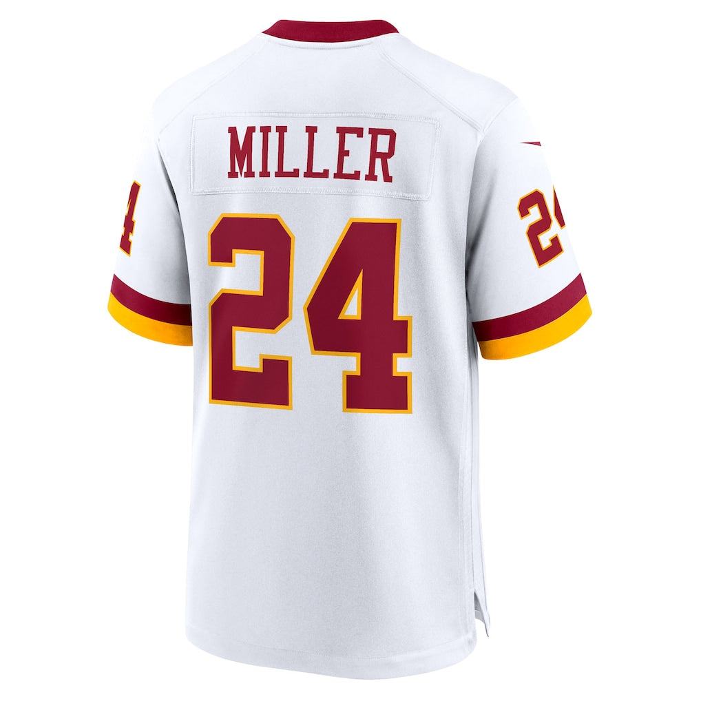 Choea W.Commanders #24 Von Miller White Alternate 2 Super Bowl Era Game Jersey