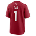 Choea A.Cardinals #1 Dad Cardinal Team Game Jersey