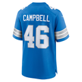 Choea D.Lions #46 Jack Campbell Blue Game Stitched Jersey