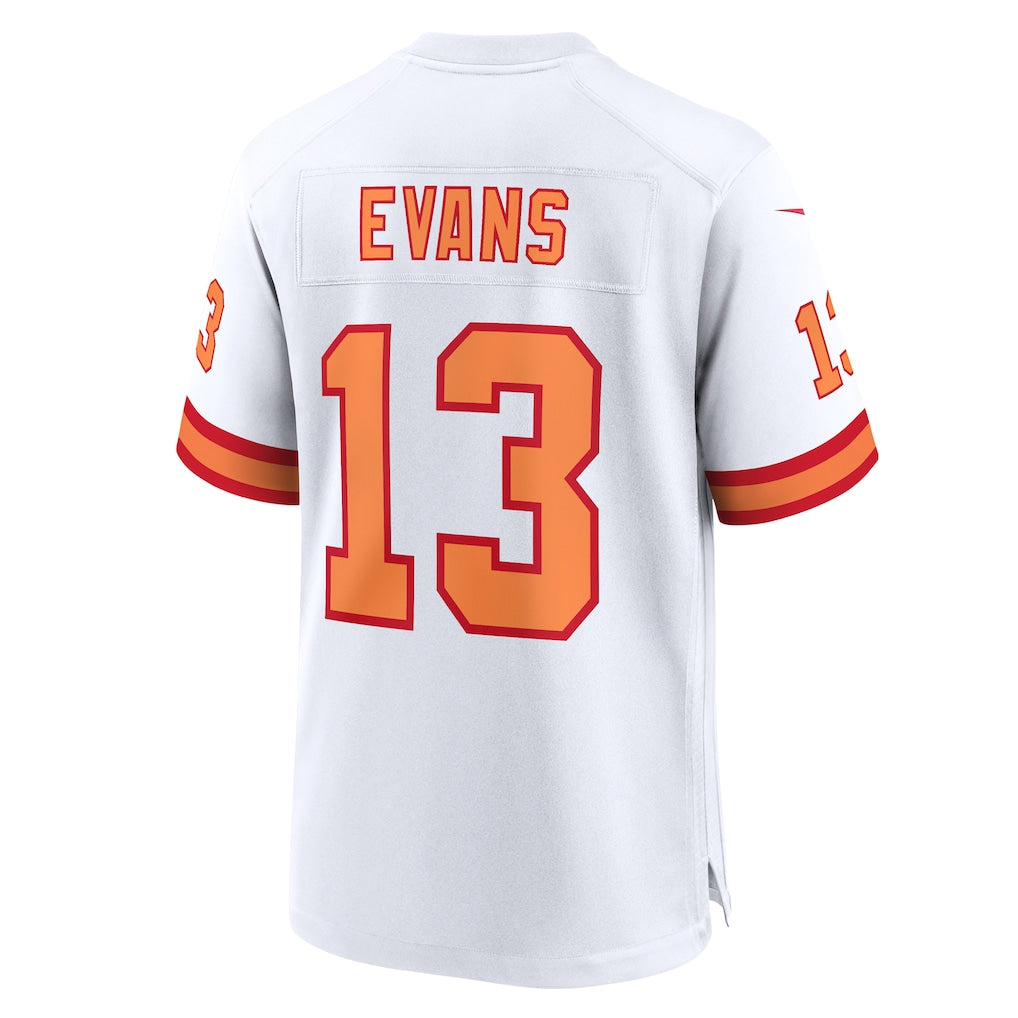 Choea TB.Buccaneers #13 Mike Evans White 50th Season Game Jersey