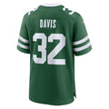Choea NY.Jets #32 Isaiah Davis Legacy Green Team Game Jersey