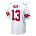 Choea NY.Giants #13 Jalin Hyatt White Game Jersey