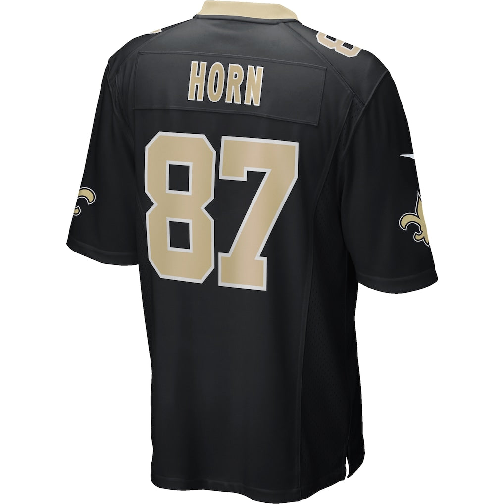 Choea NO.Saints #87 Joe Horn Black Game Retired Player Jersey