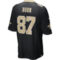 Choea NO.Saints #87 Joe Horn Black Game Retired Player Jersey
