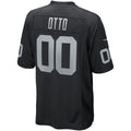 Choea LV.Raiders #0 Jim Otto Black Game Retired Player Jersey