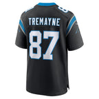 Choea C.Panthers #87 Brycen Tremayne Black Team Game Jersey