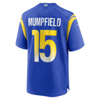 Choea LA.Rams #15 Konata Mumpfield Royal Team Game Jersey
