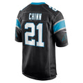 Choea C.Panthers #21 Jeremy Chinn Black Game Jersey